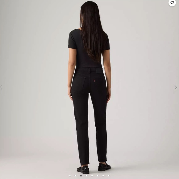 Levi's Wedgie Straight Ankle Jeans - Picture 2 of 5